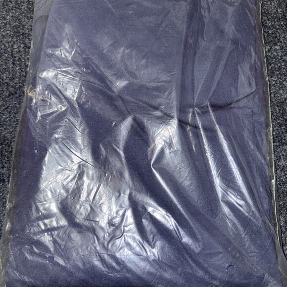 Only Necessities Women's Plus Size 4X Top Polo Navy Blue New In Package SS - Picture 3 of 4